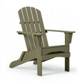 Adirondack Gartenstuhl 95 x 78 x 98 cm aus HDPE olivgrün wetterfest